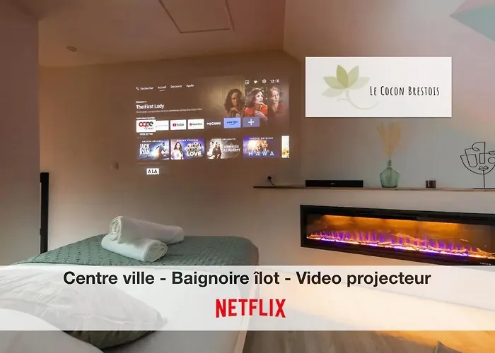 Apartamento Le Cocon Brestois - Centre *